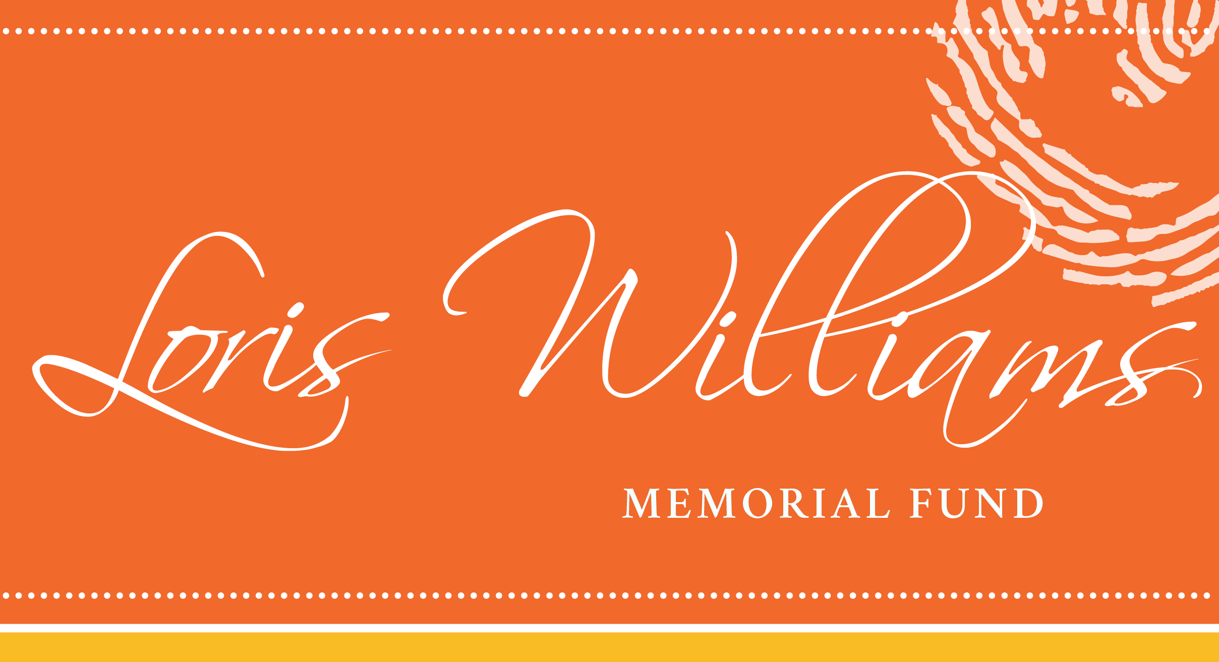 Loris Williams Memorial Fund Logo